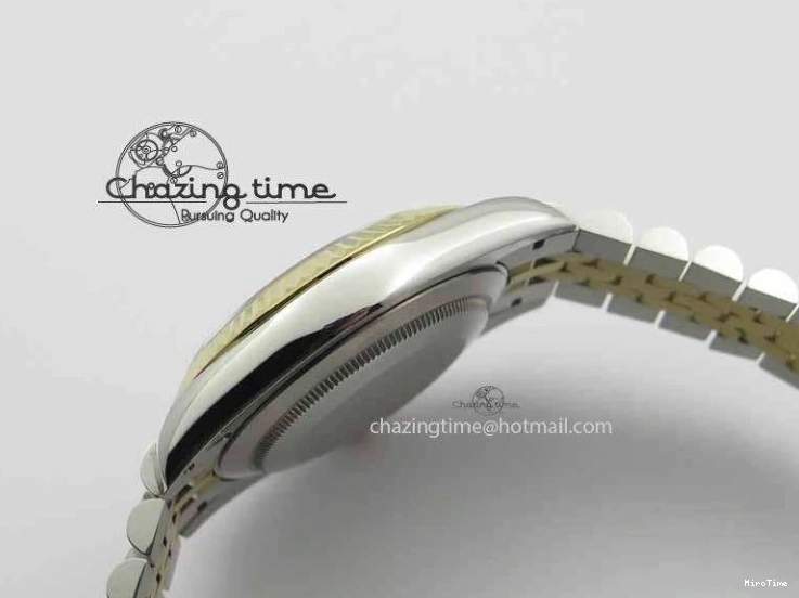 MiroTime 0324 DateJust II 41mm SS YG BP Maker Best Edition Black Roman Dial On Jubilee Bracelet A DailyWear 3665